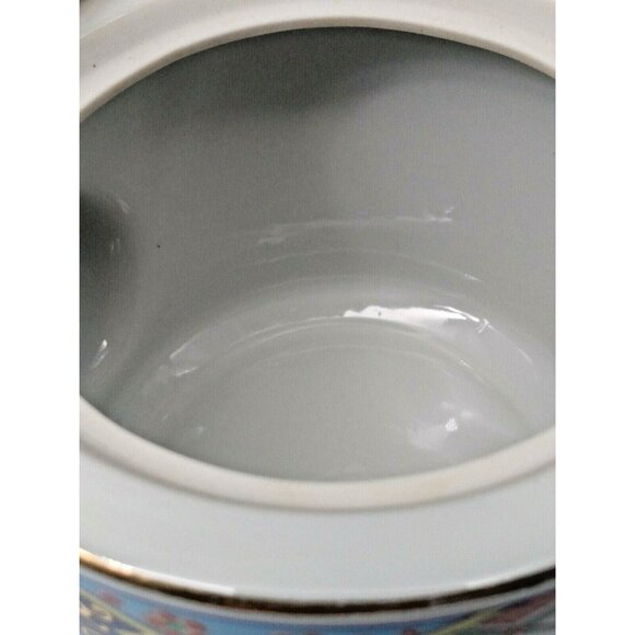 Miyako Imari Ware Hand Crafted PorcelainTea Pot - Signed - Picture 6 of 11